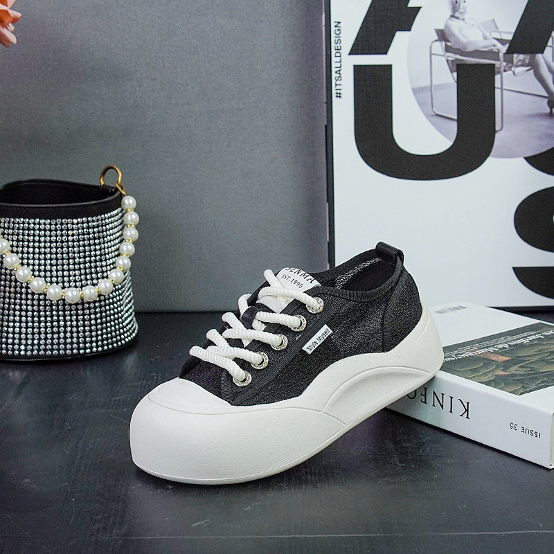 Women's Fisherman Ugly Cute Shell Toe Breathable Casual Shoes