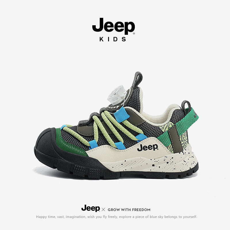 Children's Boys Outdoor Climbing Autumn Soft Bottom Kid's Sneakers