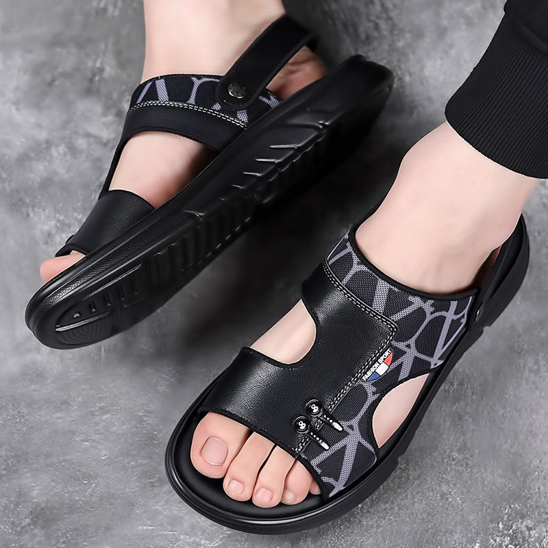 Men's Summer Two-way Beach Soft Bottom Fashion Sandals