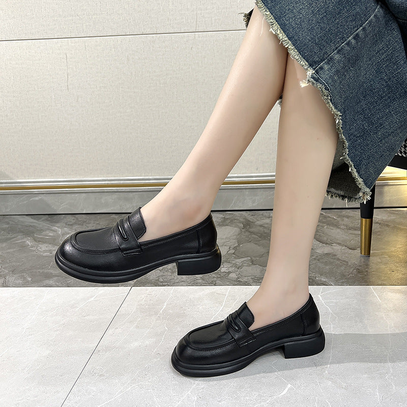 Women's British Style Soft Bottom Pumps Fashion Loafers