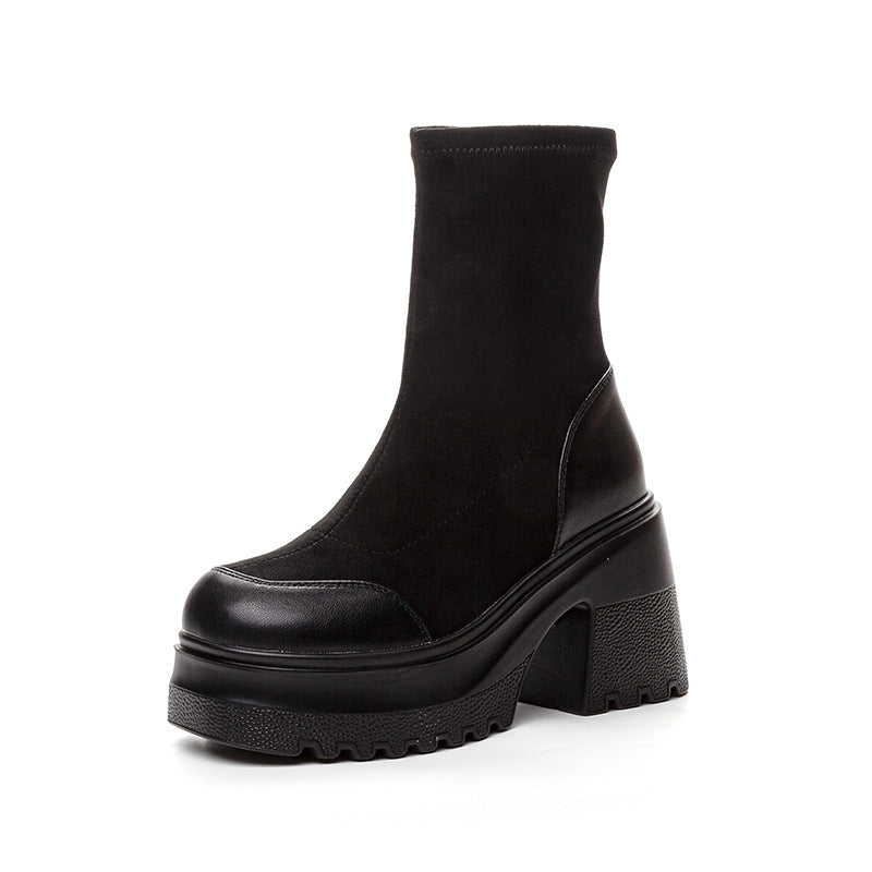 Women's Martin High-heel Summer Spring Platform Ankle Boots