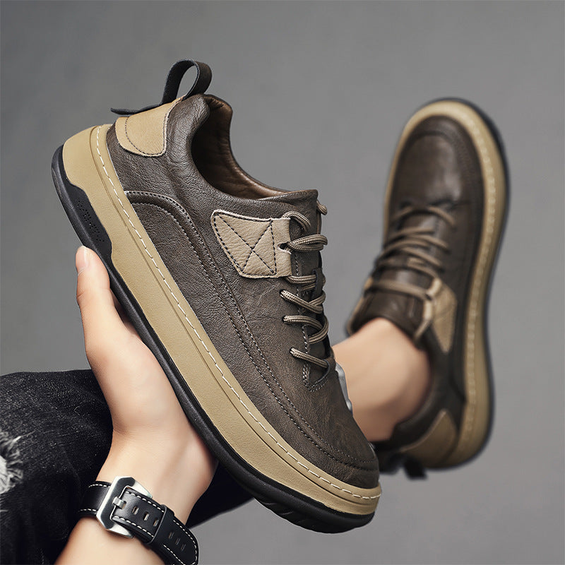 Men's Thick Bottom Versatile Sports Leisure Personality Casual Shoes