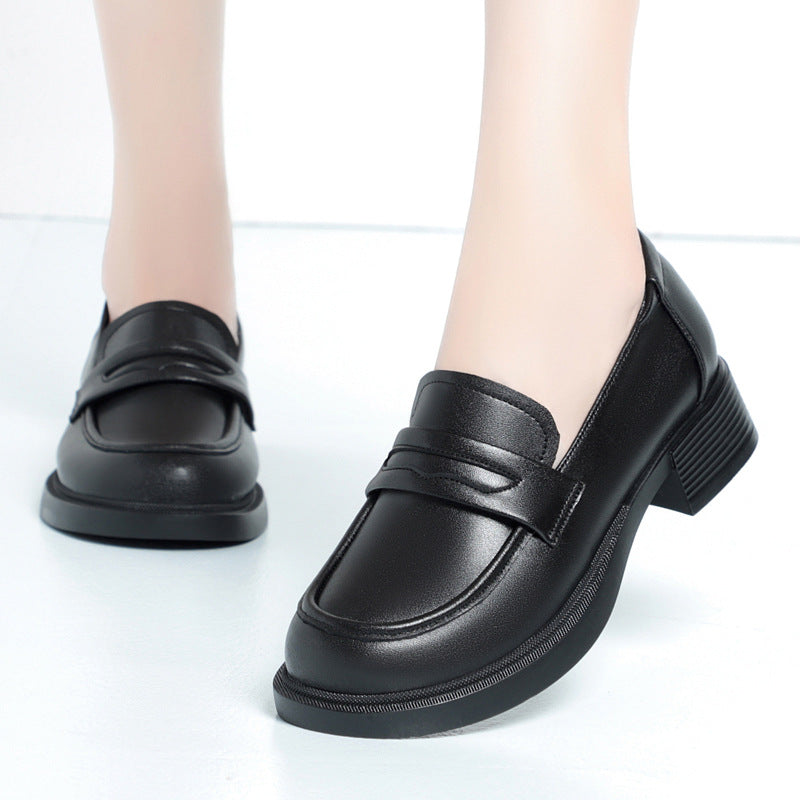 Women's & Men's Authentic Flat Chunky Mom Comfortable Bottom Men's Shoes