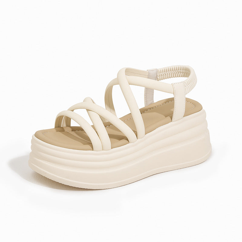 Women's Wear Not Tired Feet Muffin Platform Sandals