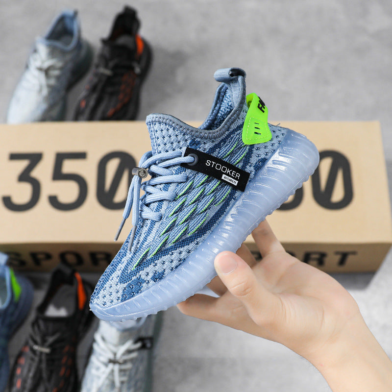 Children's Boy's Summer Medium Large Mesh Breathable Boy Sneakers