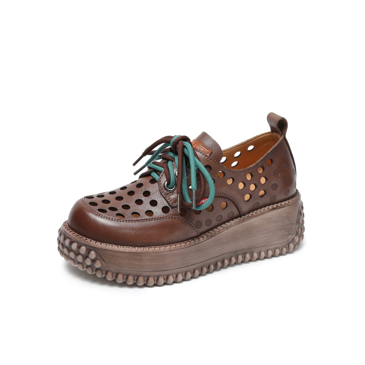 Women's Platform Fashionable Genuine Pumps Comfortable Soft Casual Shoes