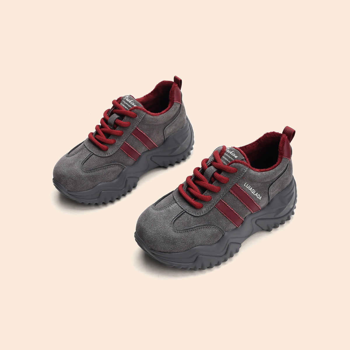 Women's Retro Style Soft Bottom Platform Women's Casual Shoes