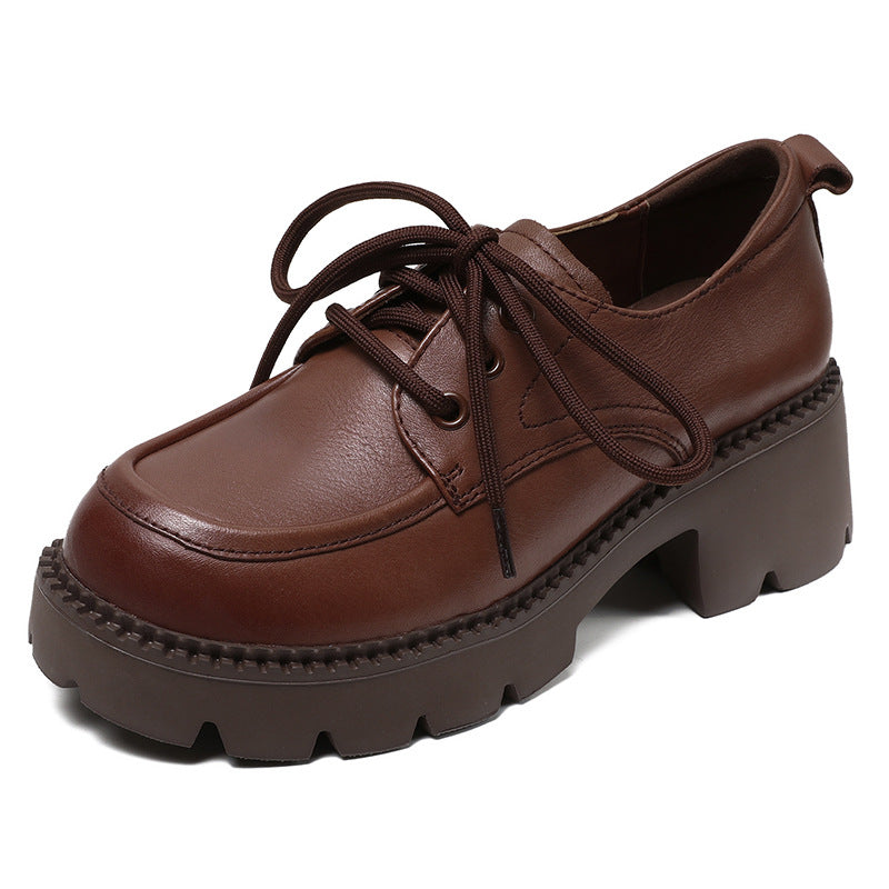 Up Small British Style Fashion College Women's Shoes