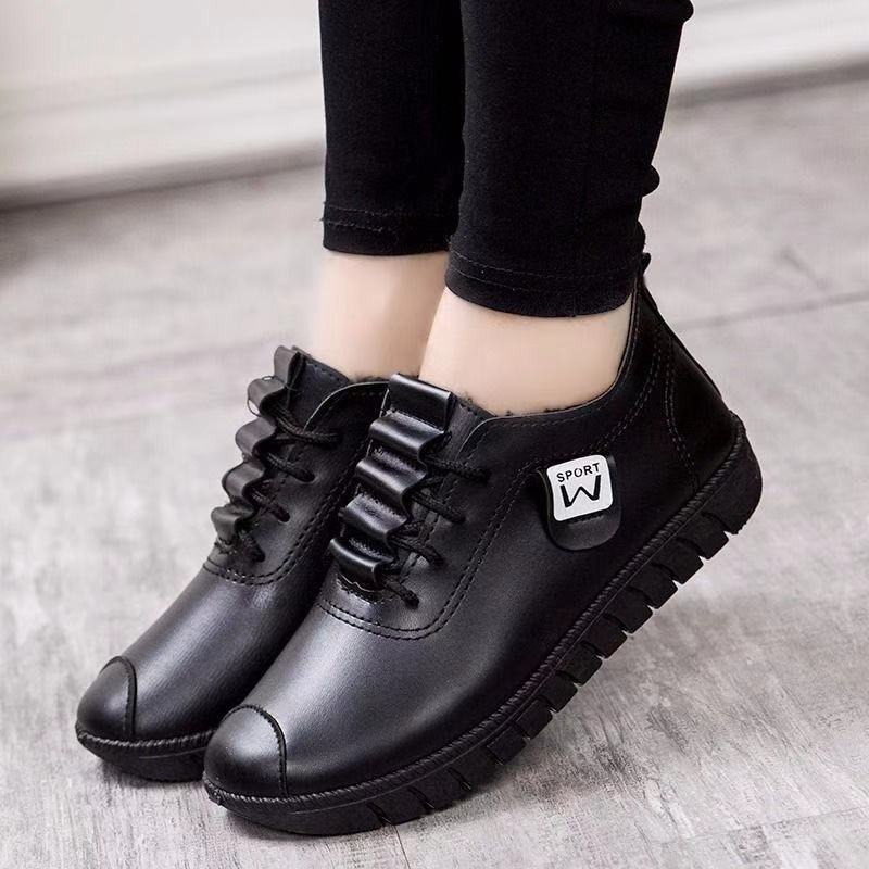 Women's Autumn Old Round Head Soft Bottom Casual Shoes