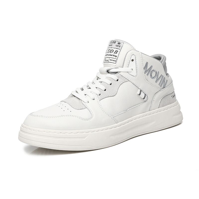 Men's Genuine Made Korean Versatile High Waist Sneakers