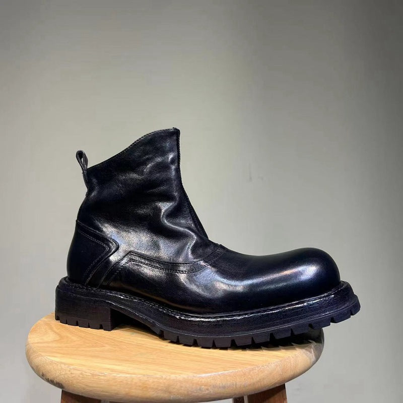 Men's Horse Washed Worn Sole Martin Live Boots