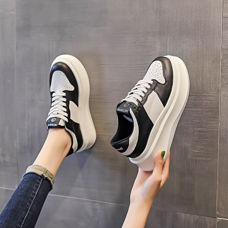 Women's Summer White Elevator Wild Board Casual Shoes