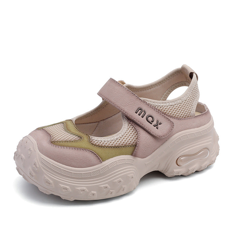 Women's Summer Retro Platform Sports Dad Genuine Casual Shoes