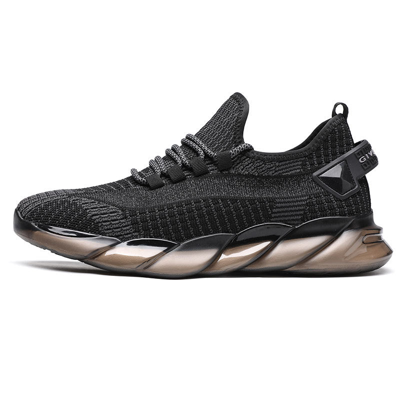 Men's Coconut Korean Fashionable Breathable Mesh Running Sneakers