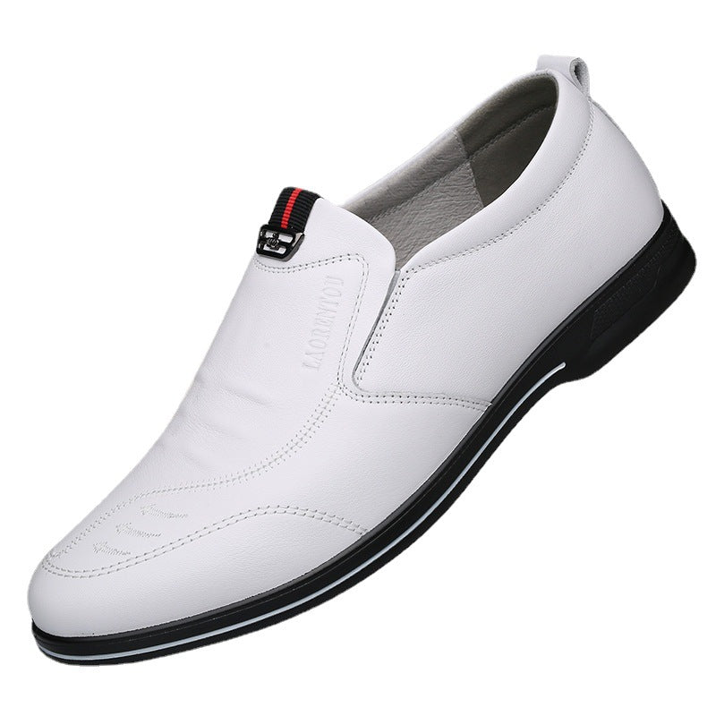 Men's Spring For Old White Soft Bottom Casual Shoes