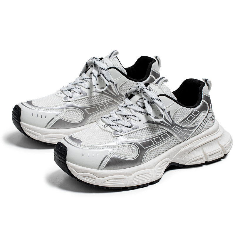 Men's Summer Mesh Platform Dad Trendy Wild Sneakers