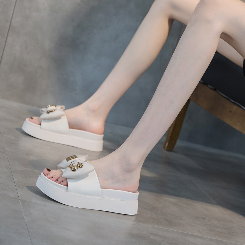Women's Flat For Summer Outer Wear Beach Slippers