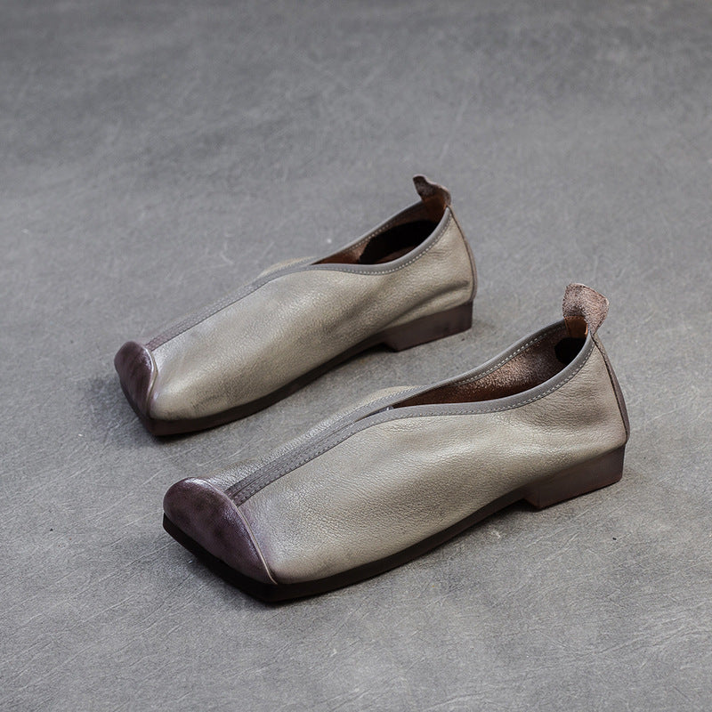 Women's Toe Flat Bottom Comfortable Soft Thin Casual Shoes