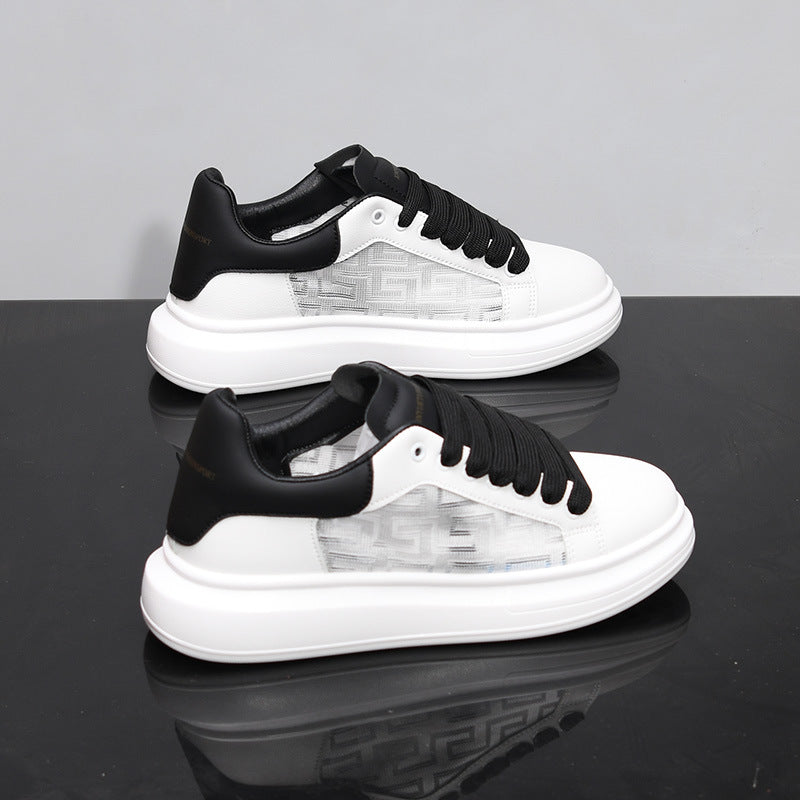 Women's & Men's Mcqueen Genuine Thick-soled Summer Versatile Breathable Single Casual Shoes