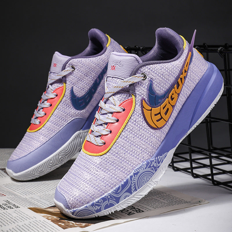 Women's & Men's Basketball Summer Youth Competition Professional Combat Sneakers