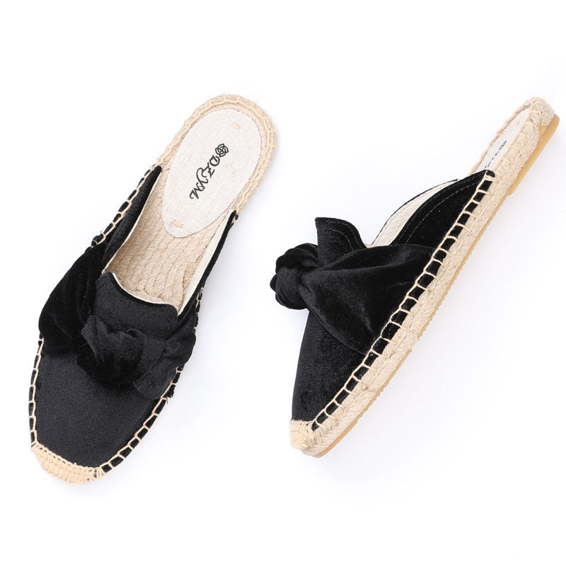 Women's Outdoor Wear Fashionable Fisherman Hemp Bottom Sandals