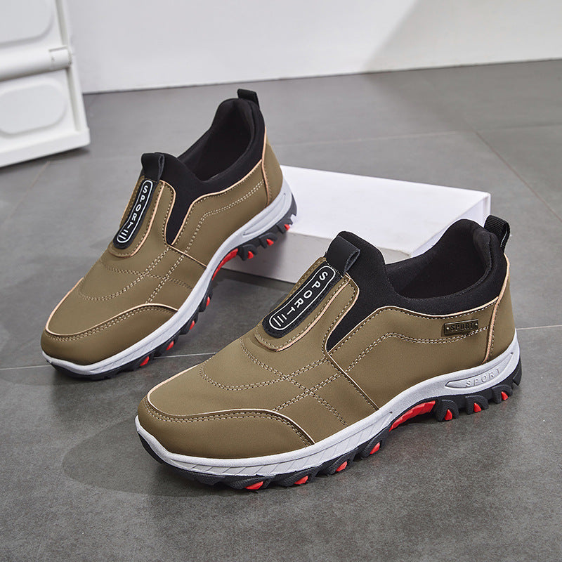 Men's Plus Size Slip-on Walking Soft Sole Casual Shoes