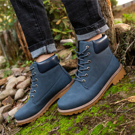 Women's & Men's Martin British Fleece-lined Retro Plus Size Casual Shoes