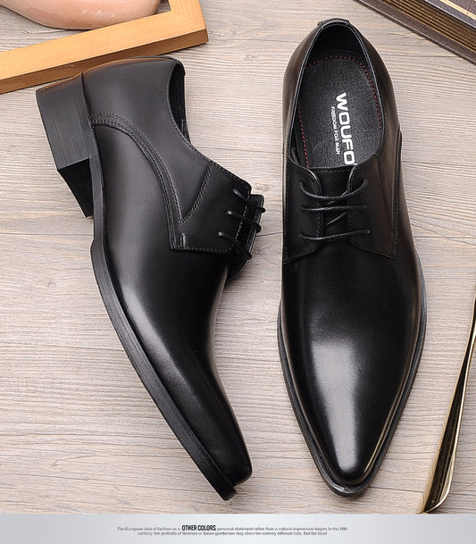 Men's Pointed Korean Business Suit European Version Sneakers