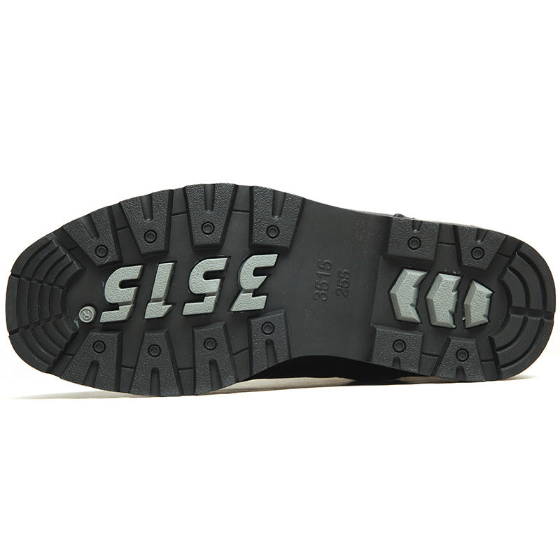 Men's Fleece-lined Warm Wool Outdoor Occupation King Men's Shoes