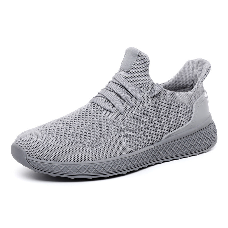 Men's Summer Trendy Breathable Plus Size Flying Sneakers