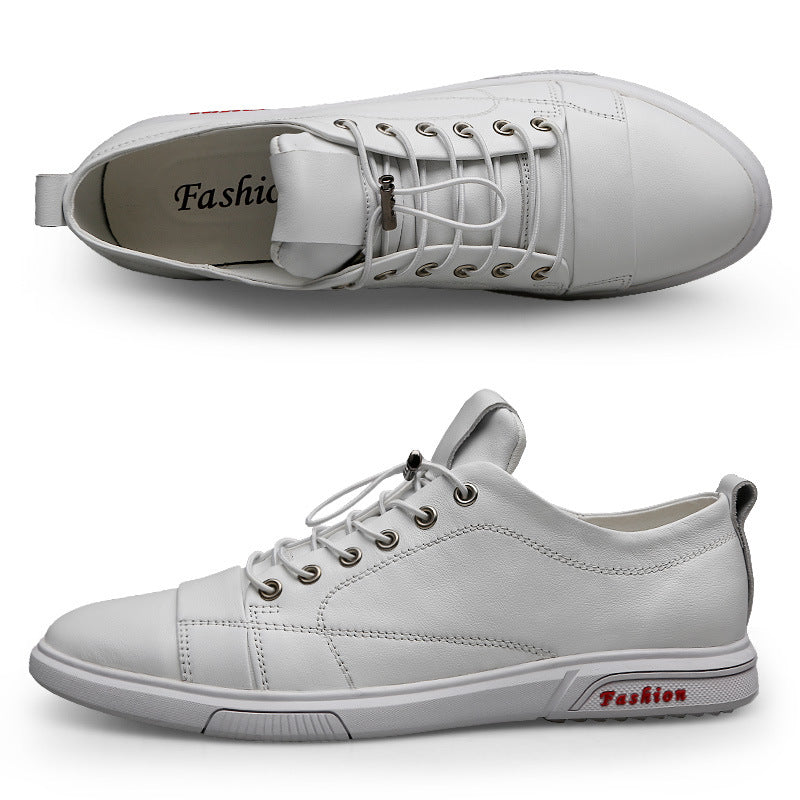 Men's Spring Korean Fashion Black Board British Sneakers