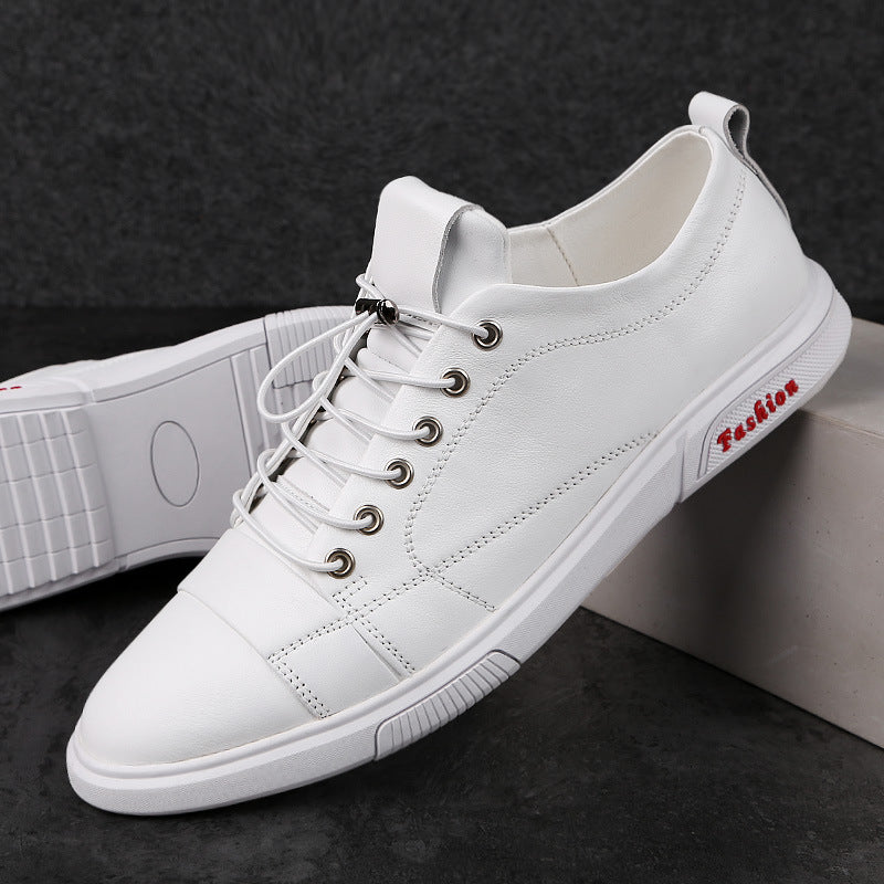 Men's Spring Korean Fashion Black Board British Sneakers