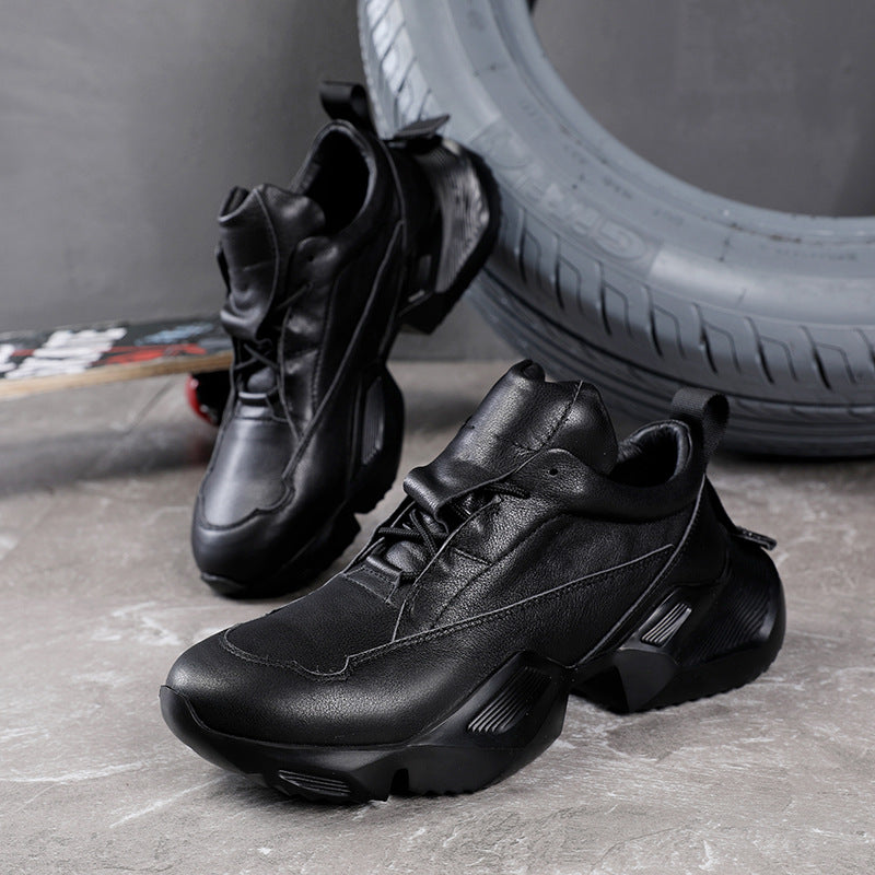 Men's Korean Fashion Raise The Bottom Sports Sneakers