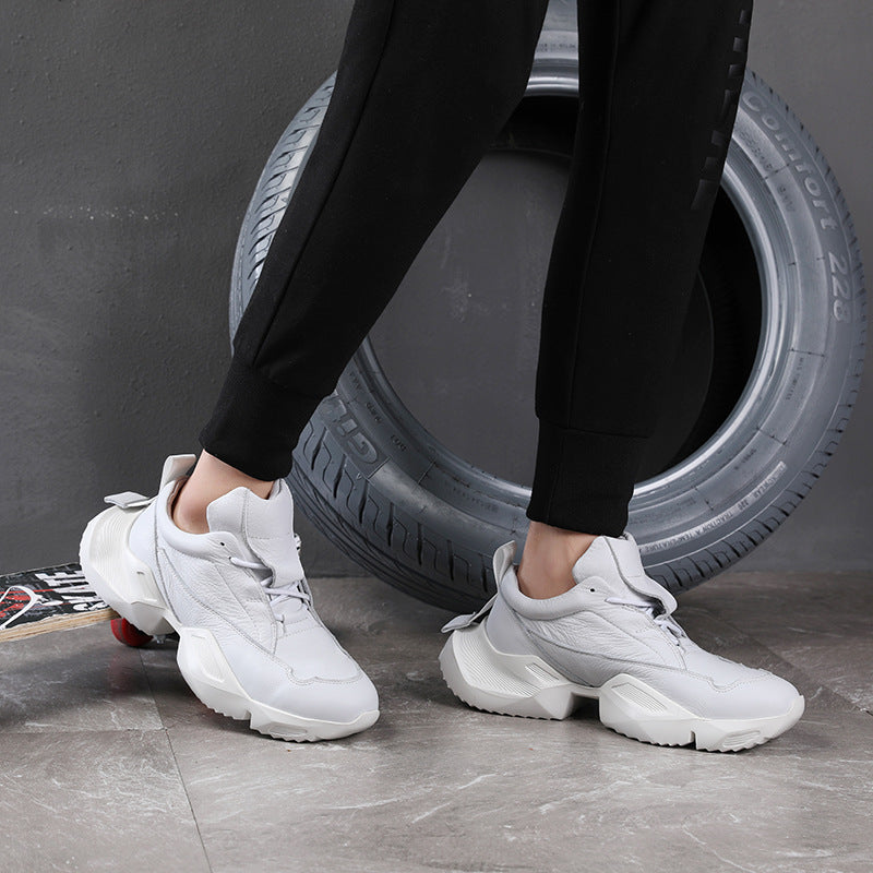 Men's Korean Fashion Raise The Bottom Sports Sneakers