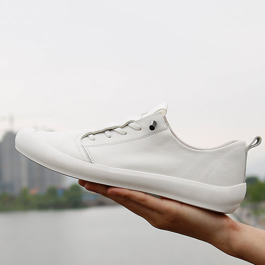 Men's Cool Creative White Korean Fashion Casual Shoes