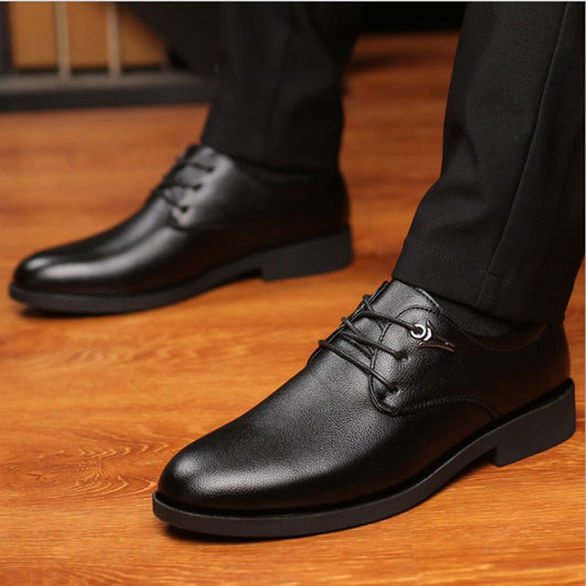 Men's Formal Big Toe Breathable Trendy Daily Leather Shoes