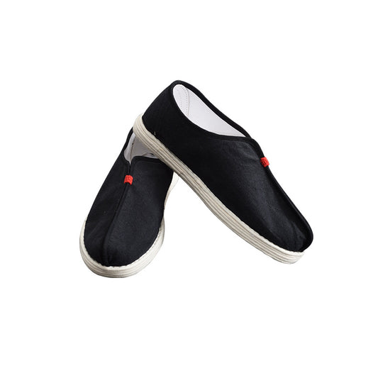 Men's Cloth Artistic Retro Flat Autumn Canvas Shoes
