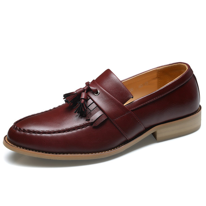 Men's Business Formal Wear Korean Style Trendy Leather Shoes