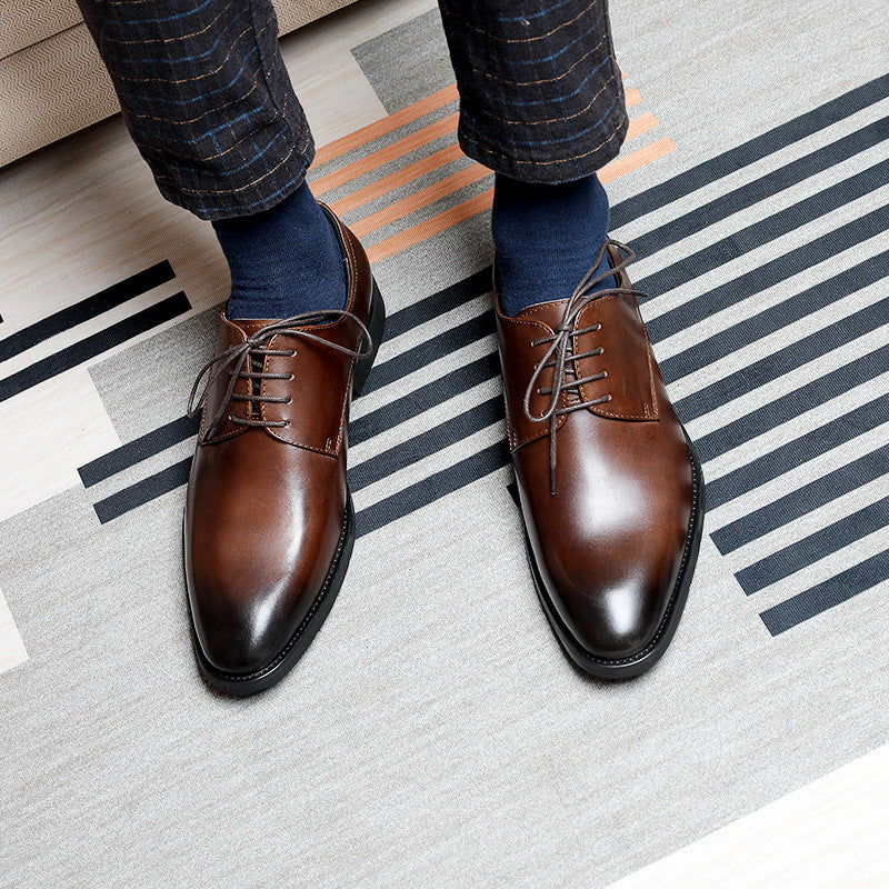 Men's Within Hours Genuine Business Formal Wear Leather Shoes