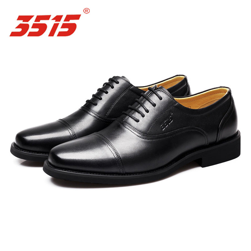 Men's Strong Man Formal Wear Genuine Pumps Men's Business Leather Shoes