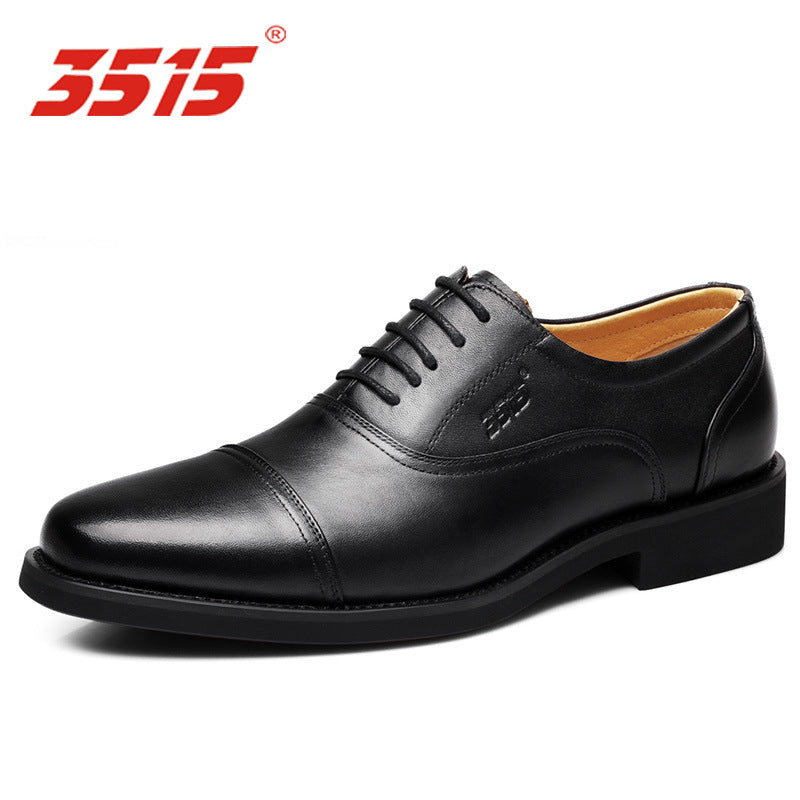 Men's Strong Man Formal Wear Genuine Pumps Men's Business Leather Shoes