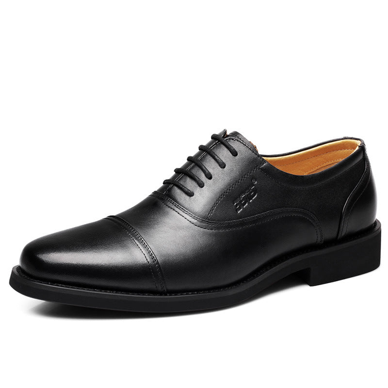 Men's Strong Man Formal Wear Genuine Pumps Men's Business Leather Shoes