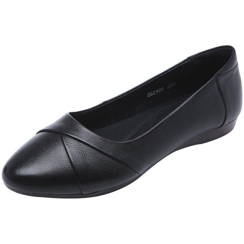Women's Flat Bottom Soft Authentic Mom Plus Size Casual Shoes