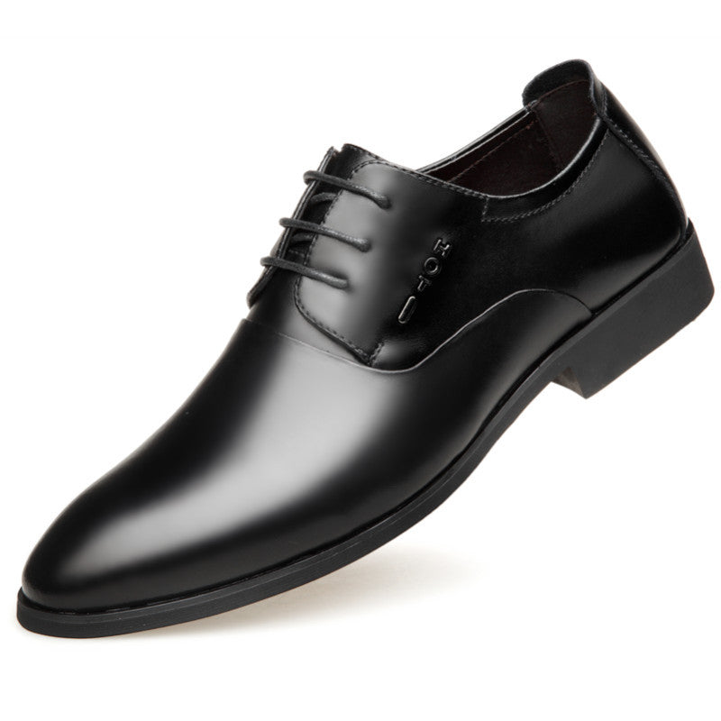 Men's Formal Slip-on Korean Style Summer Authentic Leather Shoes