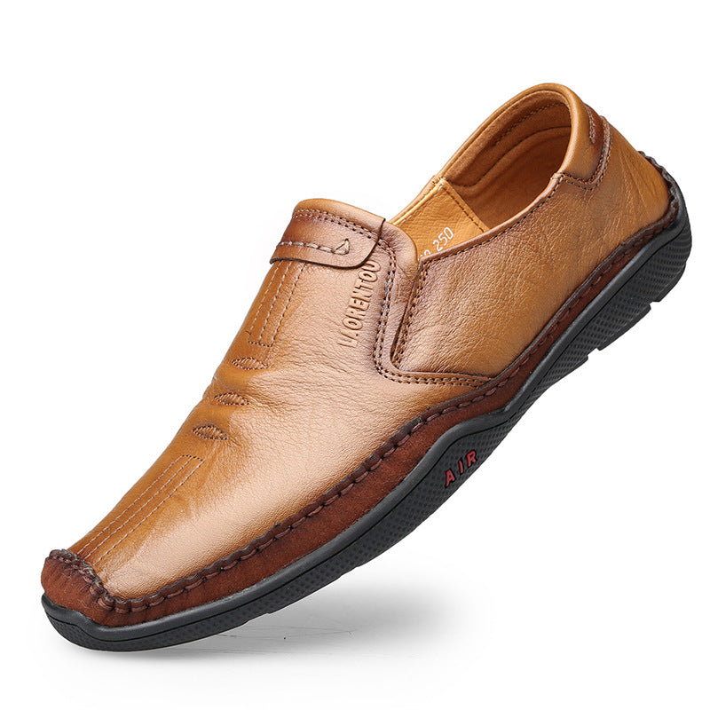 Men's Old Head Soft Bottom Slip-on Lazy Loafers