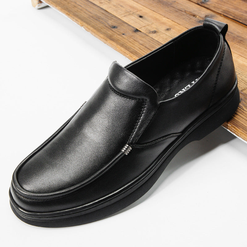 Men's Autumn Genuine Slip On Comfortable Inside Men's Shoes