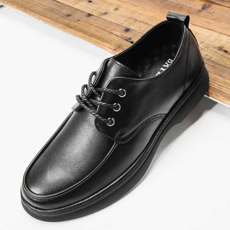 Men's Autumn Genuine Slip On Comfortable Inside Men's Shoes