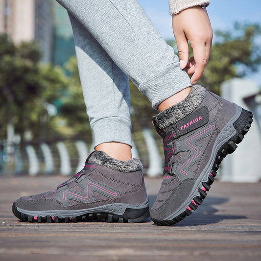 Walking Veet Warm Cotton Elderly Thickened Snow Boots