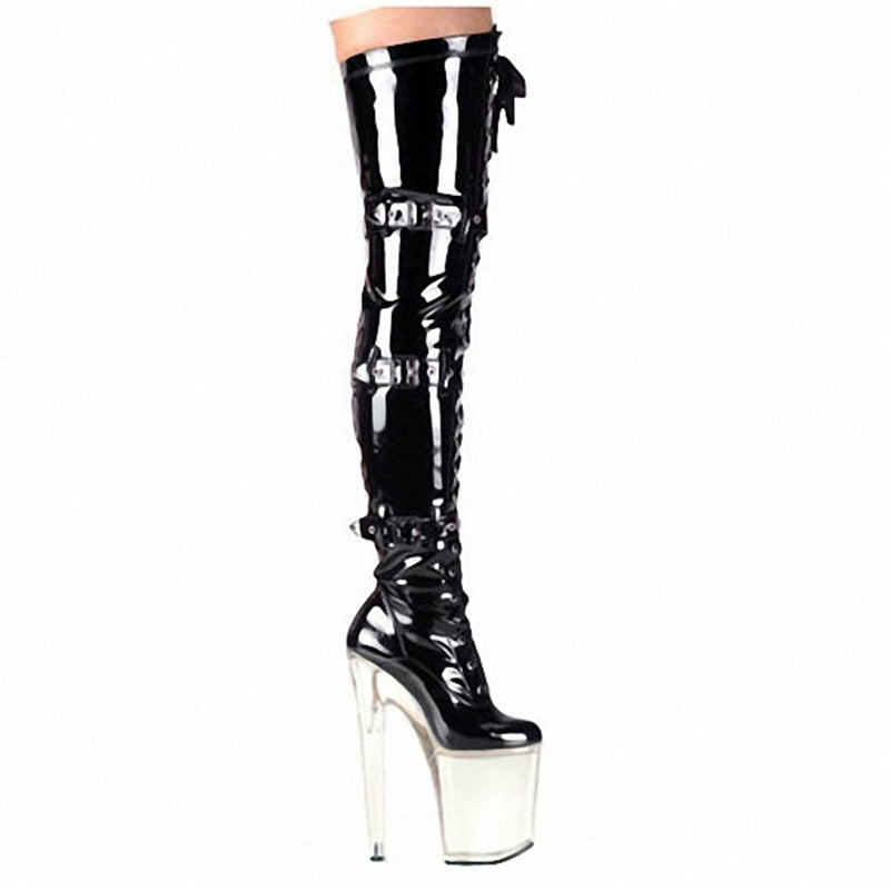 Night Club Belt Buckle Over The Boots