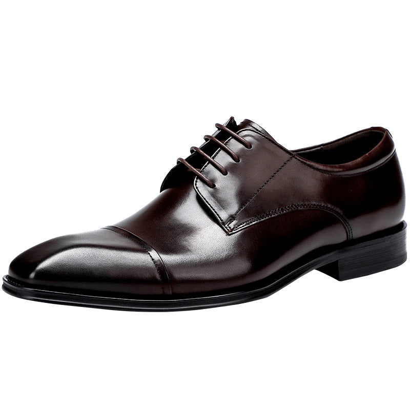 Comfortable Men's Foot British Wear Source Leather Shoes